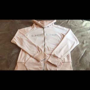 Pink Bebe zip up jacket